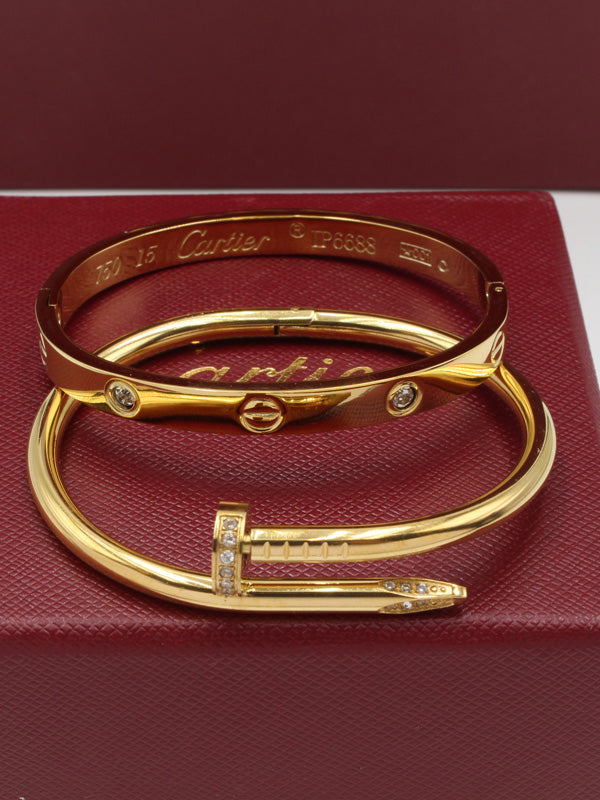 اسوارة كارتير مسمار مع اسواره لوف زركون اسواره CARTIER