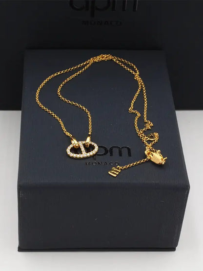 سلسال اي بي ام ناعم زركون لوقو APM سلسال APM