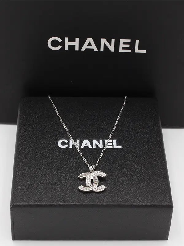 سلسال شانيل زركون 671 سلسال chanel فضي