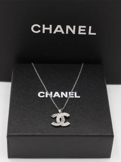 سلسال شانيل زركون 671 سلسال chanel فضي