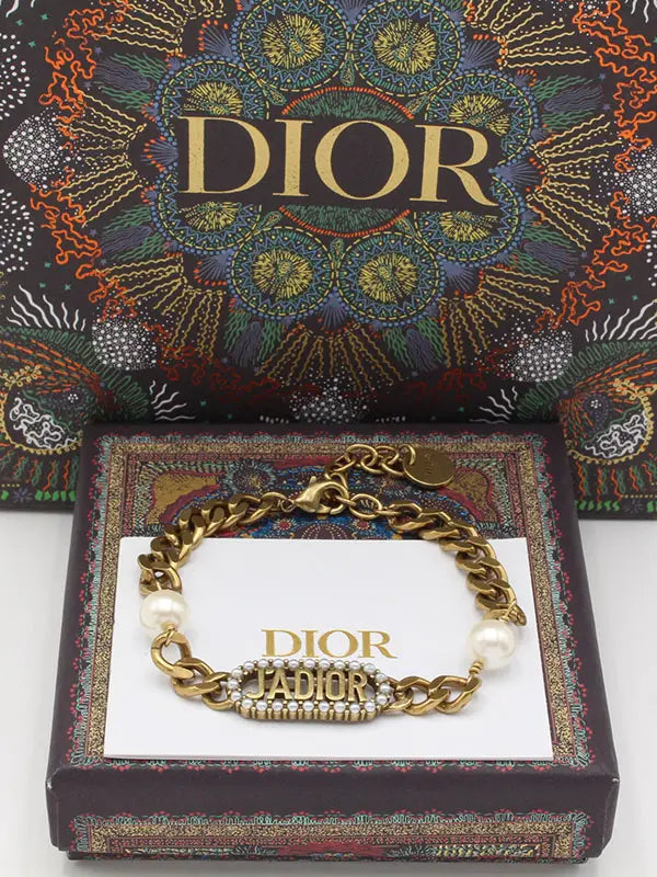 اساور ديور ماستر انتيك جادور اسواره dior ذهبي