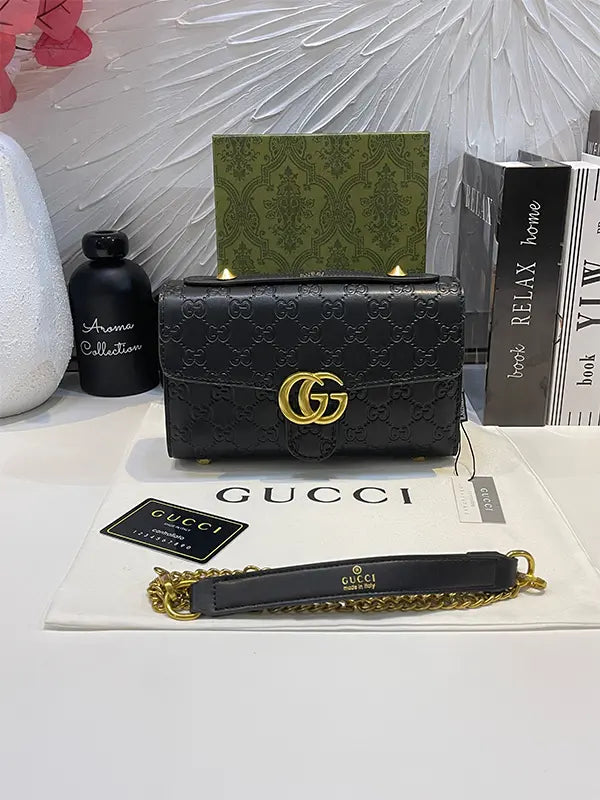 شنطة قوتشي اسود سمول شنط وحقائب gucci bags اسود