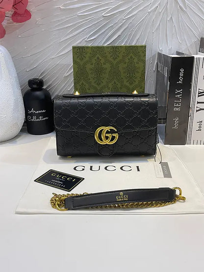 شنطة قوتشي اسود سمول شنط وحقائب gucci bags اسود