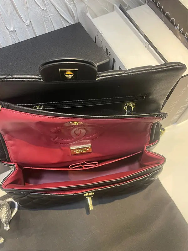 شنطة شانيل ماستر ميد سايز شنط وحقائب chanel bags