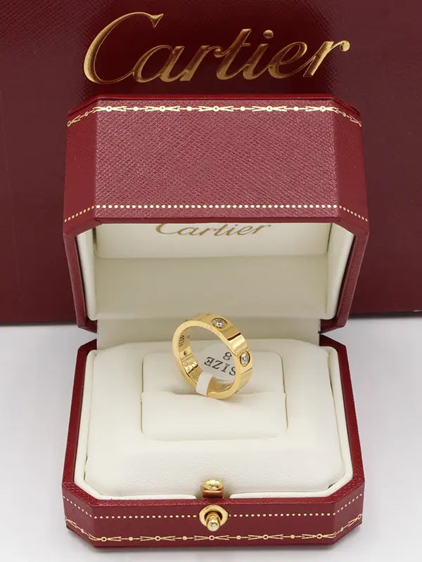 خاتم كارتير لوف فل زركون لوقو خواتم CARTIER