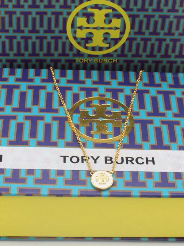 سلسال توري بورش ناعم وايت ماستر سلسال tory burch ذهبي