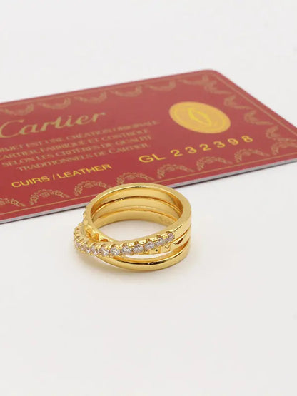 خاتم كارتير زركون نيو هاي ماستر خواتم CARTIER