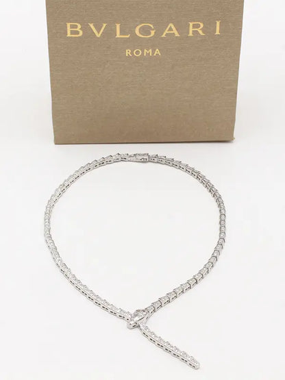 عقد بولغاري الجديد زركون لوقو سلسال bvlgari