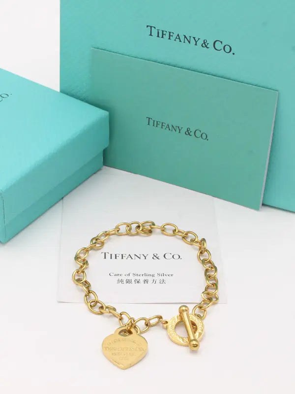 اسوارة تيفاني ميتال هارت لوك اسواره tiffany