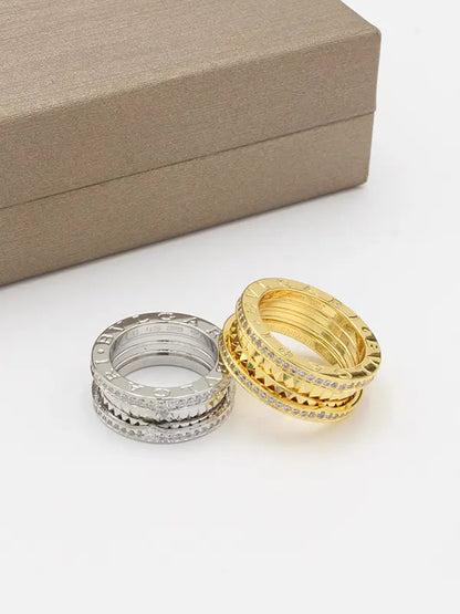 خاتم بولغاري زركون دبل ماستر خواتم bvlgari