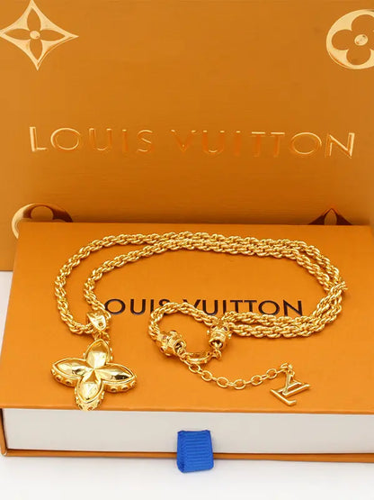 سلسال لويس فيتون سبحة لوقو سلسال louis vuitton