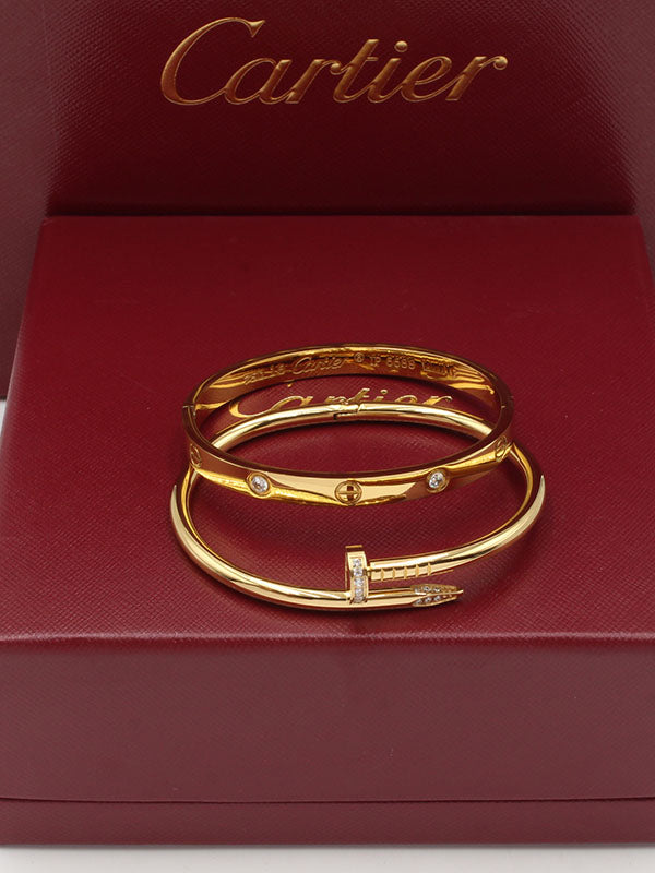 اسوارة كارتير مسمار مع اسواره لوف زركون اسواره CARTIER