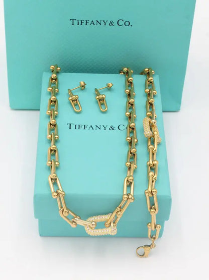 طقم تيفاني زركون 3 قطع اطقم tiffany