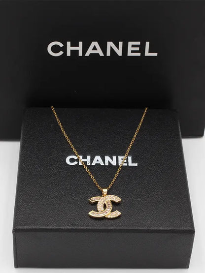 سلسال شانيل زركون 671 سلسال chanel ذهبي
