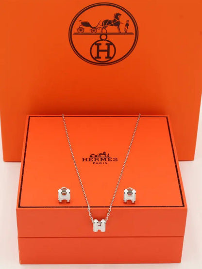 طقم هيرمز ملون ناعم ماستر لوقو