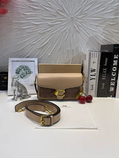 شنطة كوتش كلورز سمول سايز شنط وحقائب coach bags بيج