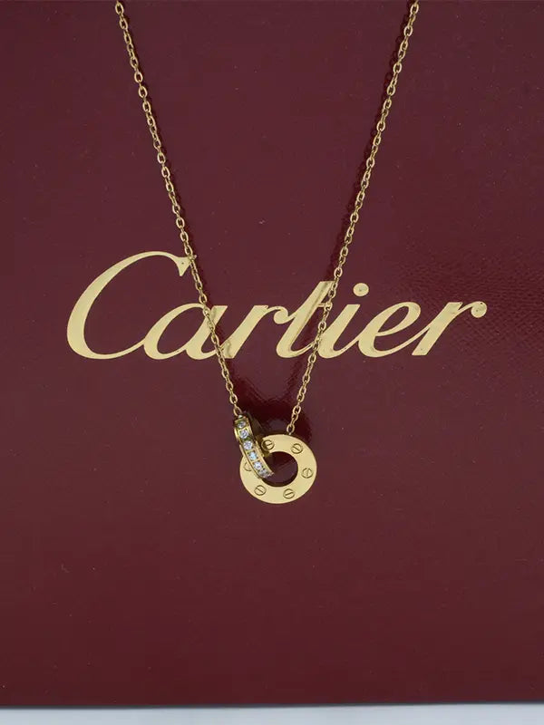 سلسال كارتير لوف مدور صغير سلسال CARTIER
