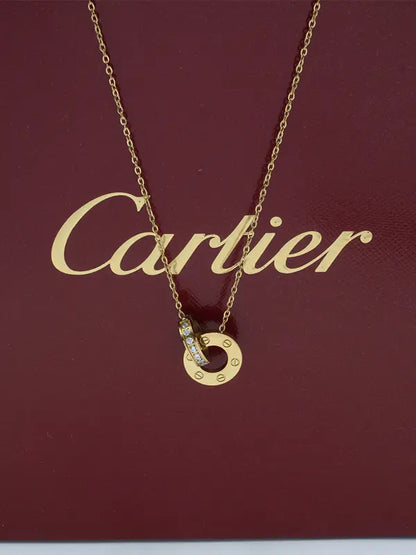 سلسال كارتير لوف مدور صغير سلسال CARTIER