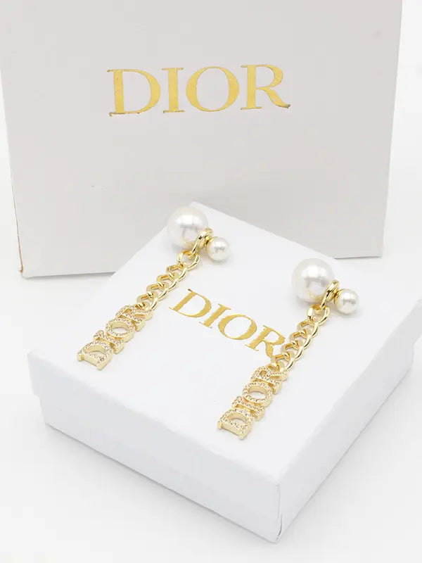 حلق ديور طويل 590 حلق dior
