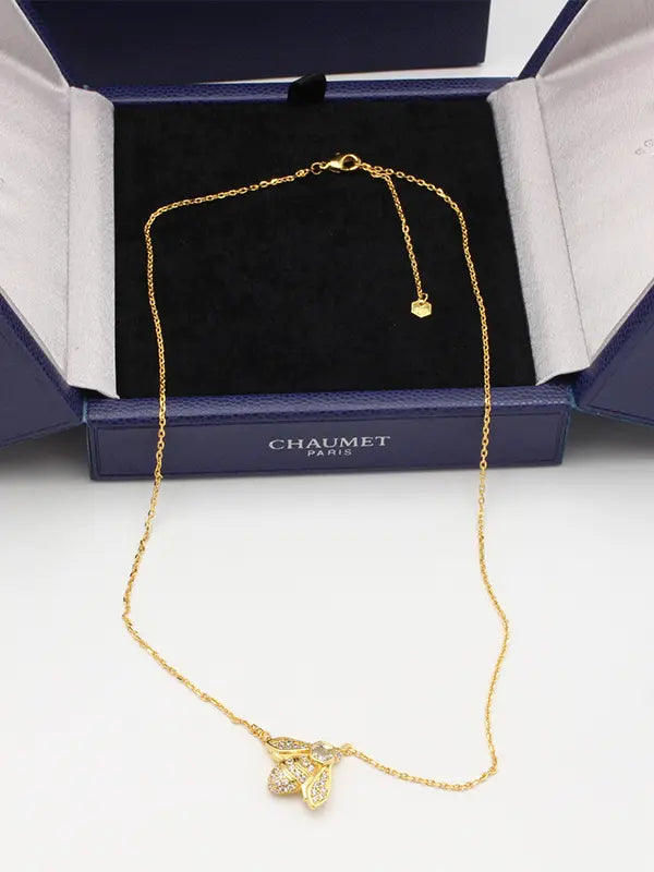 سلسال شومية دراقونفلاي ماستر سلسال chaumet ذهبي