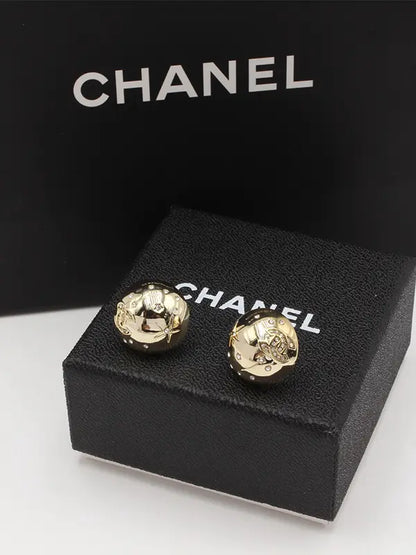 حلق شانيل مدور 567 حلق chanel
