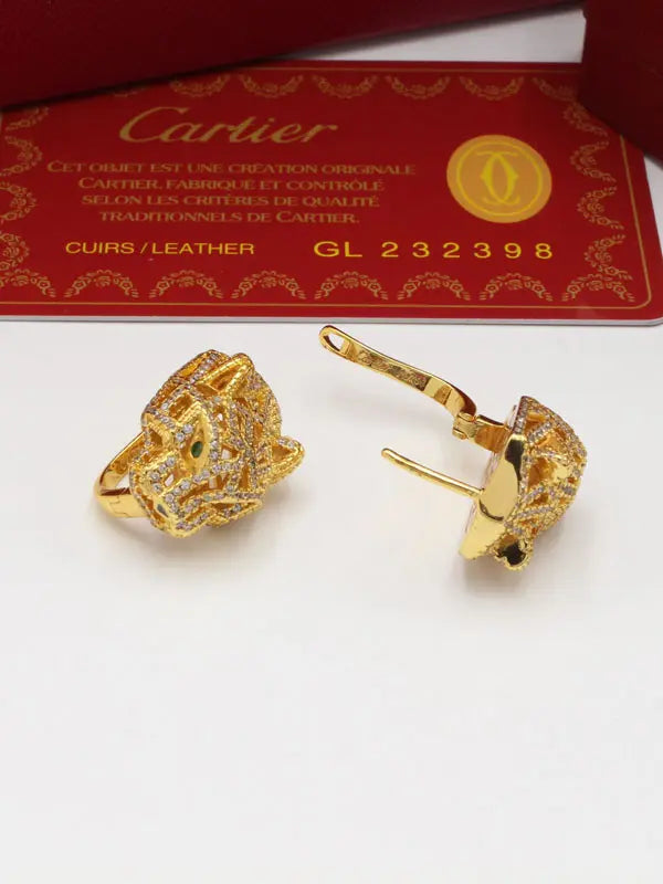 حلق كاتير تايقر فيس زركون نيو ماستر حلق CARTIER