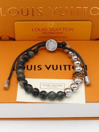 اساور لويس فيتون رجالي هاي فيرجن ستونز اسواره louis vuitton فضي