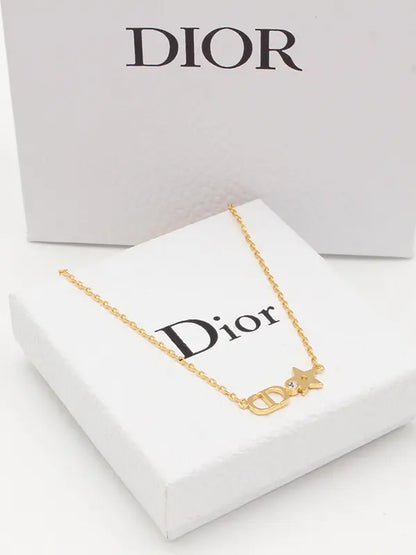 سلسال ديور ستار سيميل ستون لوقو سلسال dior