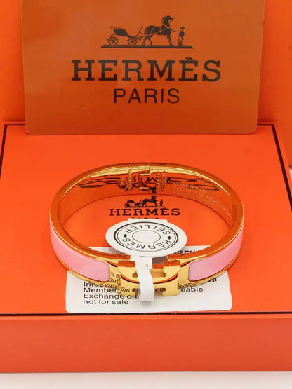 اساور هيرمز بينك الجديده ماستر اسواره HERMES بينك ذهبي