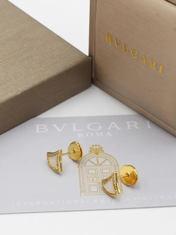 حلق بولغاري صغير ماستر وايت حلق bvlgari