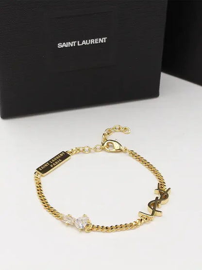 اسوارة ايف سان لوران زركون لوقو اسواره ysl