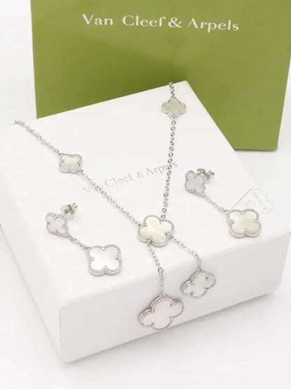 طقم فان كليف 5 وردات 2 قطع اطقم van cleef