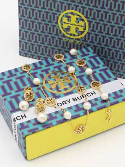 طقم توري بورش 3 قطع زركون ولولو اطقم tory burch