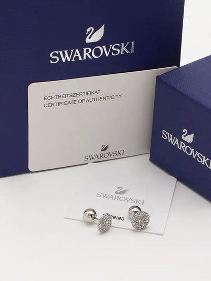 حلق سواروفسكي نيو ستون صغير لوقو حلق Swarovski