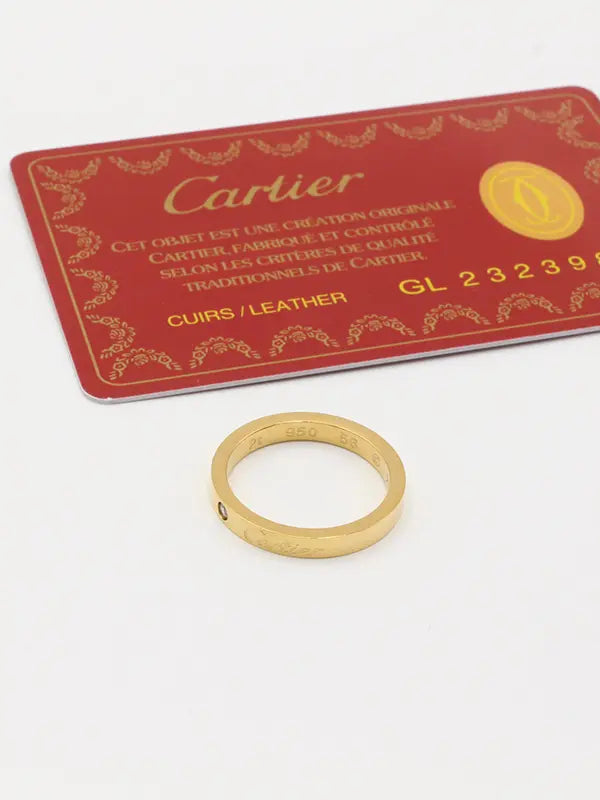 خاتم كارتير النحيف لوقو slim خواتم CARTIER