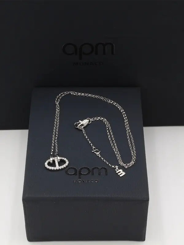 سلسال اي بي ام ناعم زركون لوقو APM سلسال APM