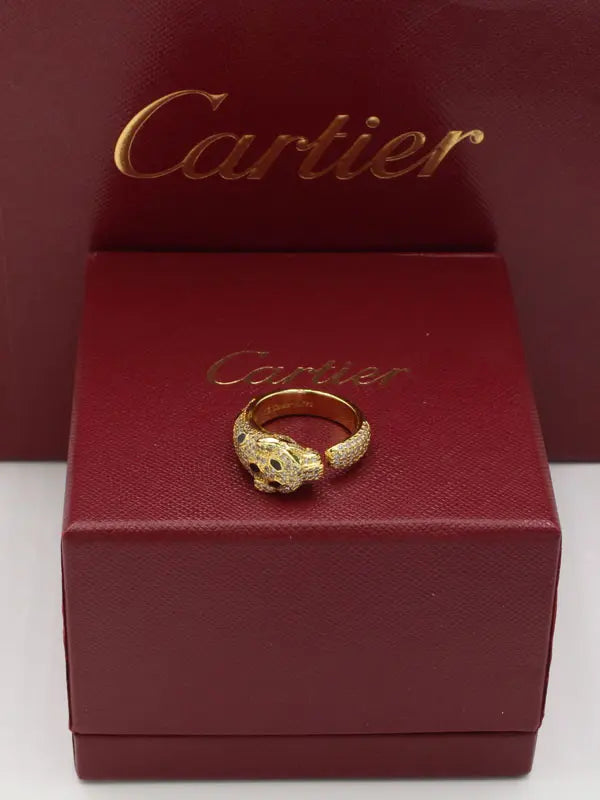 خاتم كارتير تايقر نيو ماستر زركون خواتم CARTIER