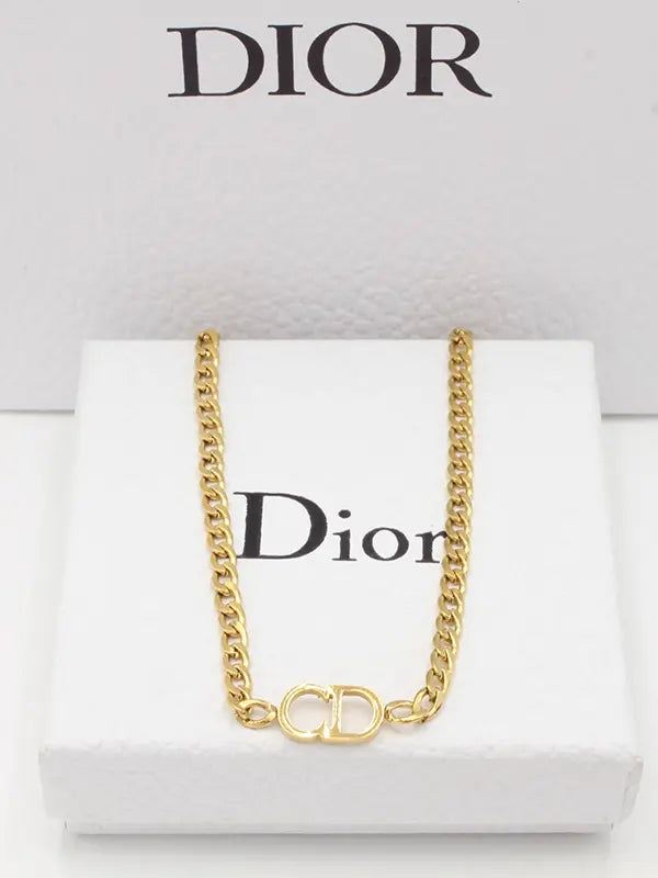 سلسال ديور شاين جنزير قولد سلسال dior