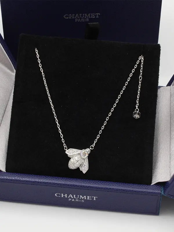 سلسال شومية دراقونفلاي ماستر سلسال chaumet فضي