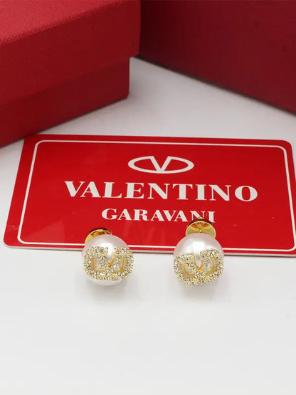 حلق فالنتينو لوقو 88 حلق VALENTINO ذهبي