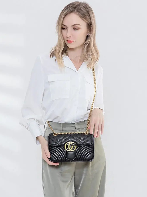 شنطة قوتشي مستوحاه اسود صغيره شنط وحقائب gucci