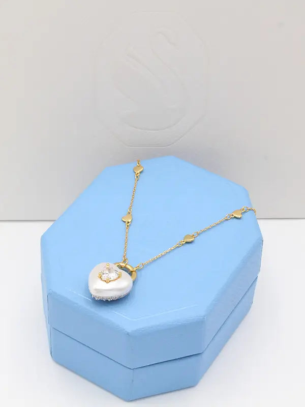 سلسال سواروفسكي ايديليا قلب ماستر سلسال Swarovski