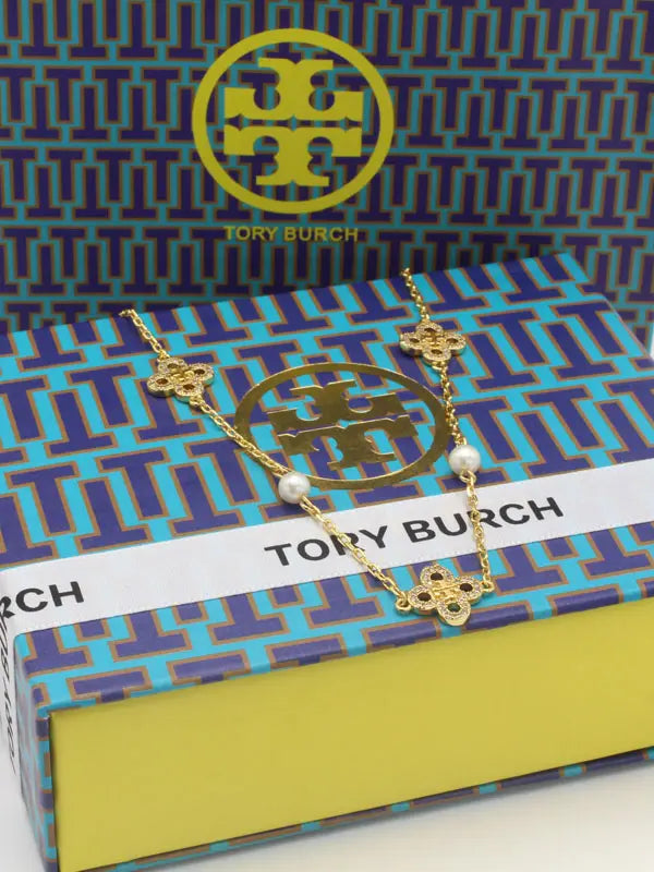 سلسال توري بورش الجديد بيرلز ماستر سلسال tory burch