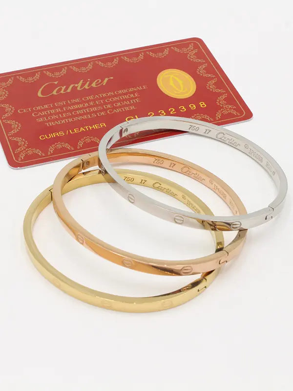 اساور كارتير طقم 3 اساور slim اسواره CARTIER