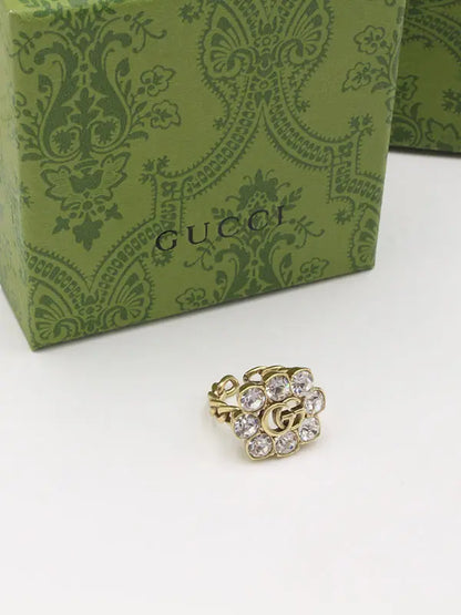 خاتم قوتشي انتيك برونز خواتم gucci
