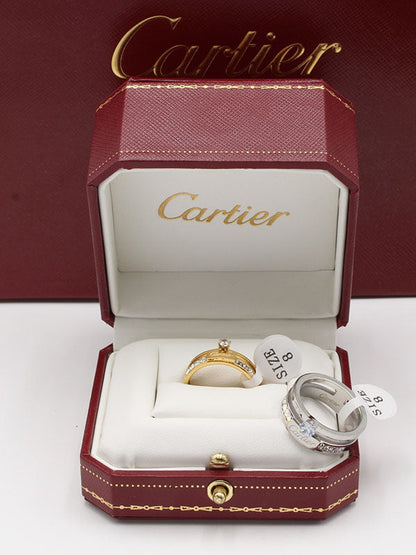 خاتم كارتير ستون وذ لوقو خواتم CARTIER