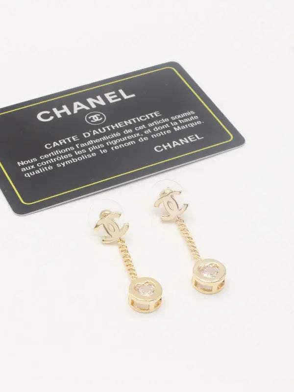 حلق شانيل طويل 670 حلق chanel