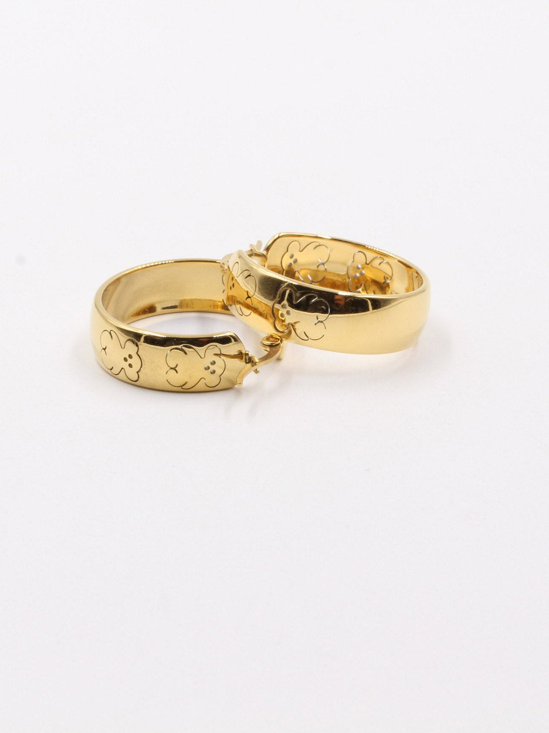 حلق توس دائري كبير حلق دبدوب