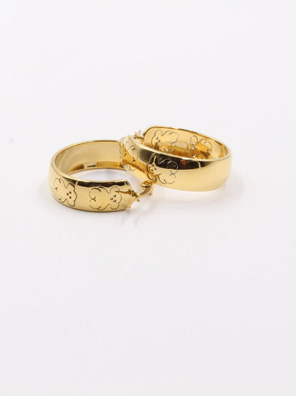 حلق توس دائري كبير حلق دبدوب