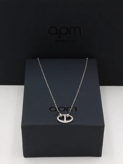 سلسال اي بي ام ناعم زركون لوقو APM سلسال APM